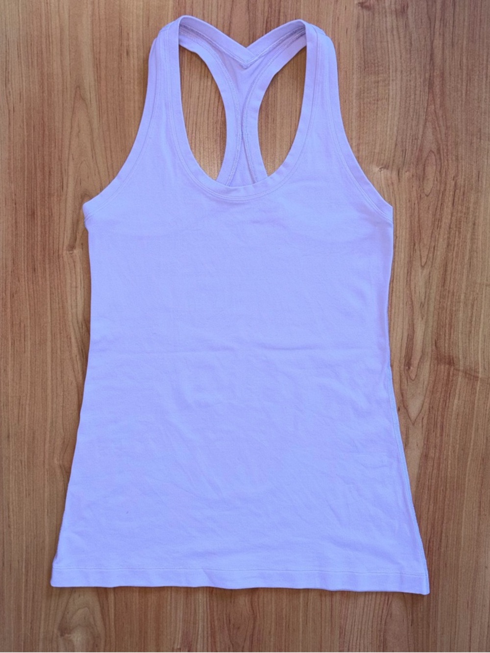 lululemon athletica Light Lavender Racerback Tank Top